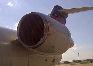 ASA 5087 CRJ Bird Strike Damage