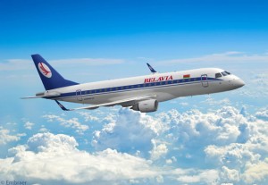 Belavia Embraer 175 Artist's Conception Art