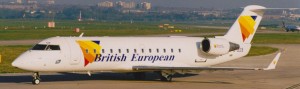 British European CRJ-200ER MSN 7393 G-JECB (Photo by: Steve White)
