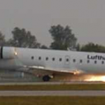 Canadair Regional Jet RJ100LR MSN 7005 D-ACLB in service with Lufthansa Cityline Accident Scene at MUC September 14, 2002 (Photo By: Werner Früchtl / Source: PlanePictures.Net)