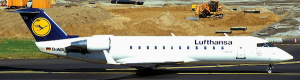 Canadair Regional Jet RJ100LR MSN 7004 D-ACLA in service with Lufthansa Cityline in Lufthansa colours (Photo By: Ad Vercruijsse)