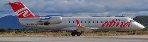 Canadair Regional Jet RJ200LR MSN 7004 XA-UHM in service with ALMA de México (Photo By: Enrique C.Rivera)