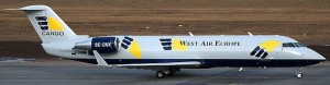 Canadair Regional Jet RJ200LR(PF) MSN 7010 SE-DUX in service with West Atlantic Sweden (Photo By: Hans Olav Nyborg)